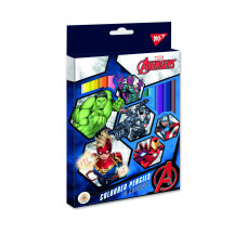 Карандаши цветные YES 18 цвета "Marvel" код: 290598