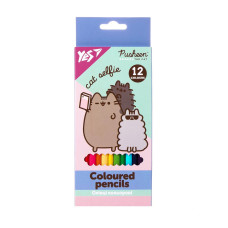 Олівці кольорові 12 кол. Pusheen Yes (290761)