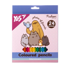 Олівці кольорові 24 кол. Pusheen Yes (290771)