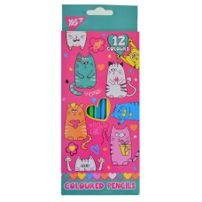 Карандаши 12 цвета Lovely cats код: 290533