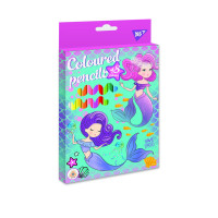 Карандаши цветные YES 18 цвета "Mermaid" код: 290599