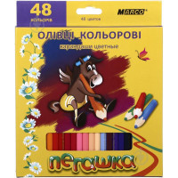 Карандаши цветные Пегашка Marco (1010-48CB)