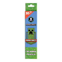 Олівці кольорові 6 кольорів Minecraft Creeper YES (290724)