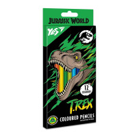Карандаши цветные YES 12 цв. Jurassic World (290669)