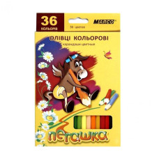 Карандаши цветные Marco Пегашка 36 цветов (1010-36)