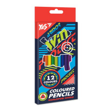 Карандаши цветные YES 12 цв Blaster (290657)
