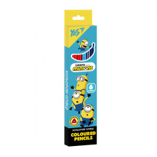 Олівці кольорові YES 6 кол Minions(290711)