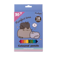 Олівці кольорові 18 кол. Pusheen Yes (290766)
