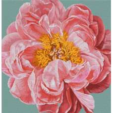 Картина за номерами Pink kiss ©Ira Volkova 40х40 Идейка (KHO2952)