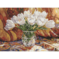 Алмазна мозаїка Тюльпановий спокій art_selena_ua 30х40 Ідейка (AMO8278)