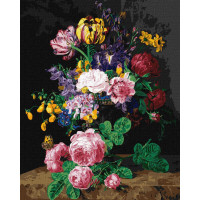 Картина по номерам Цветочный аромат ©Henriette Geertruida Knip 40x50 (KHO2048)