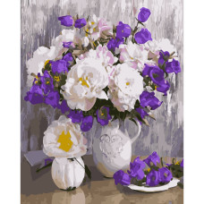 Картина за номерами Квіткове різномаїття 40х50 см АРТ-КРАФТ (12109-AC)