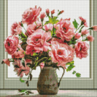 Алмазна мозаїка Аромат букета art_selena_ua 40х40 Ідейка (AMO7863)