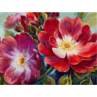 Алмазная мозаика Царица сада 30*40 см Santi (954142)