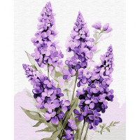 Картина за номерами Улюблений бузок 40*50 см SANTI (954769)