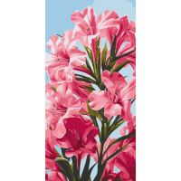 Картина за номерами Pink flowers 40х80 см АРТ-КРАФТ (13100-AC)