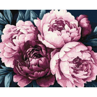 Картина за номерами Ніжні пелюстки victoria_art_ 40х50 Ідейка (KHO3306)