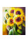 Алмазная мозаика Подсолнухи 30*40см Santi (954060)