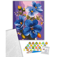 Картина за номерами Сині фіалки 40х50 см Art Craft (13097-AC)