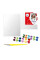 Картина за номерами - Їжак та квіти Ідейка (KHO6892)