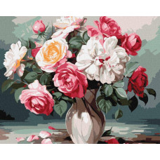Картина за номерами Весняна палітра art_selena_ua 40х50 Ідейка (KHO3249)