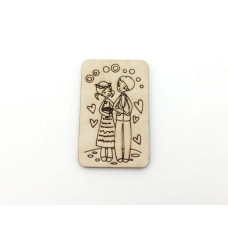 Фігурки на магніті - Романтична історія No2