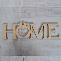 Надпись из фанеры 0 6 HOME 29*8 5см (740233)