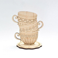 Фигурка из фанеры - Tea Time "Чашки греческие"