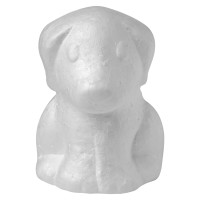 Пенопластовая заготовка Пёс 1 штука 11 см Santi (743090)