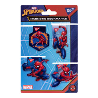 Закладки магнитные YES Marvel высечка 4шт (707403)