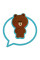Закладка металева YES Line Friends (707832)