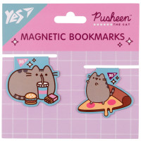 Закладки магнитные Pusheen food 2шт YES (708104)