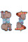 Закладки магнитные Pusheen food 2шт YES (708104)