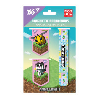 Закладки магнітні Minecraft Girl 3 шт Yes (708343)