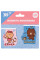 Закладки магнітні Line Friends Brown and Choco 2шт YES (708106)