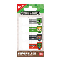 Закладки Pop-up Minecraft пластик 80 шт YES (170427)