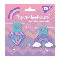 Закладки магнітні YES Glamour 2шт (707918)