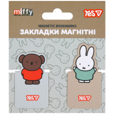 Закладки магнітні Yes Miffy 2 шт висікання (708836)