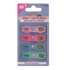 Закладки Pop-up Pusheen пластик 80 шт Yes (170443)