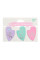 Закладки магнитные YES Hearts фольга 3шт (706993)