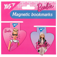 Закладки магнітні Barbie heart 2шт YES (708110)