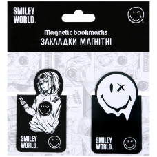 Закладки магнітні Yes Smiley World 2 шт висікання (708873)