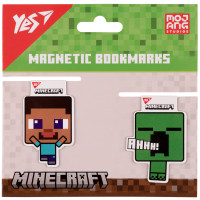 Закладки магнітні Minecraft Creeper 2шт YES (708101)